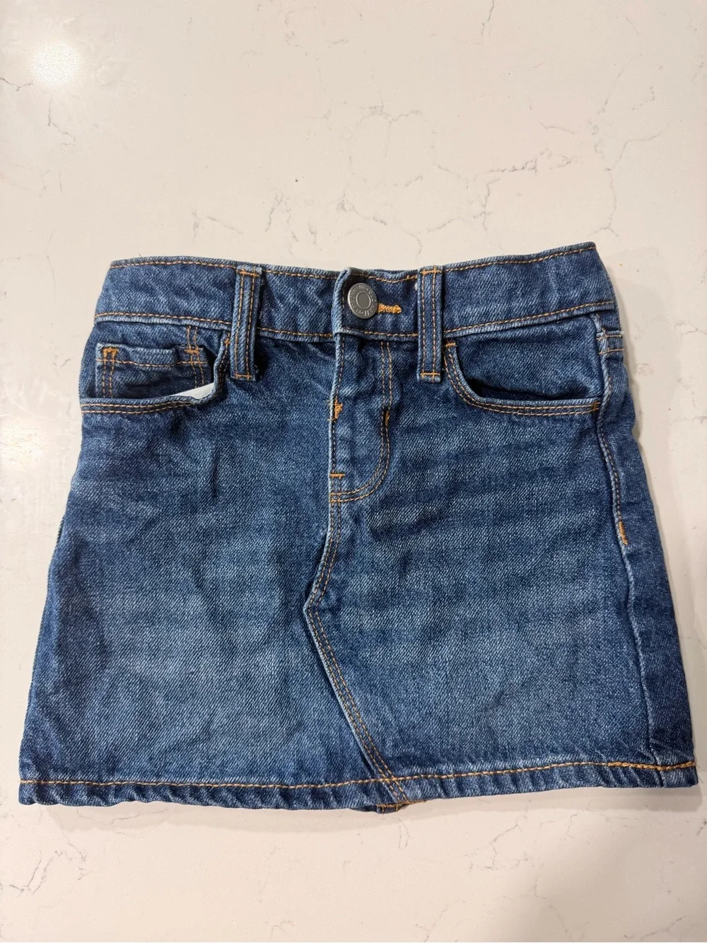 Old Navy Blue Denim Kids Skirt